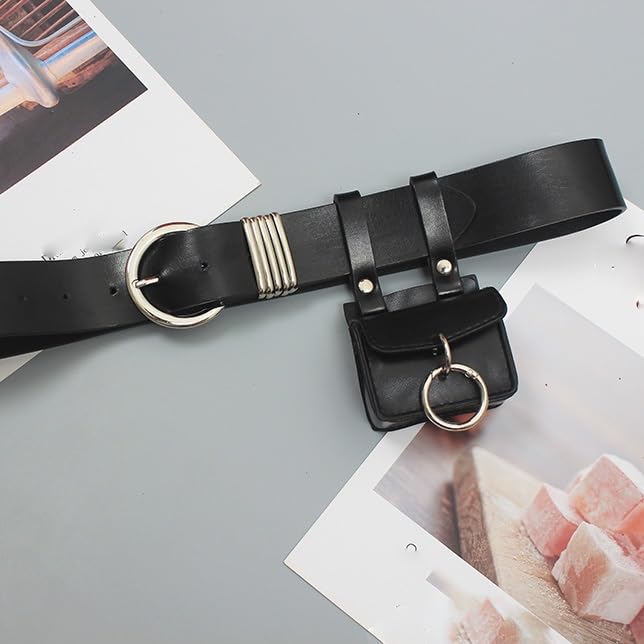 Concave Shape mini Decorative Half Round Buckle Belt Small Square Bag Women's Fashionable Fanny Pack Belt Dual-use2