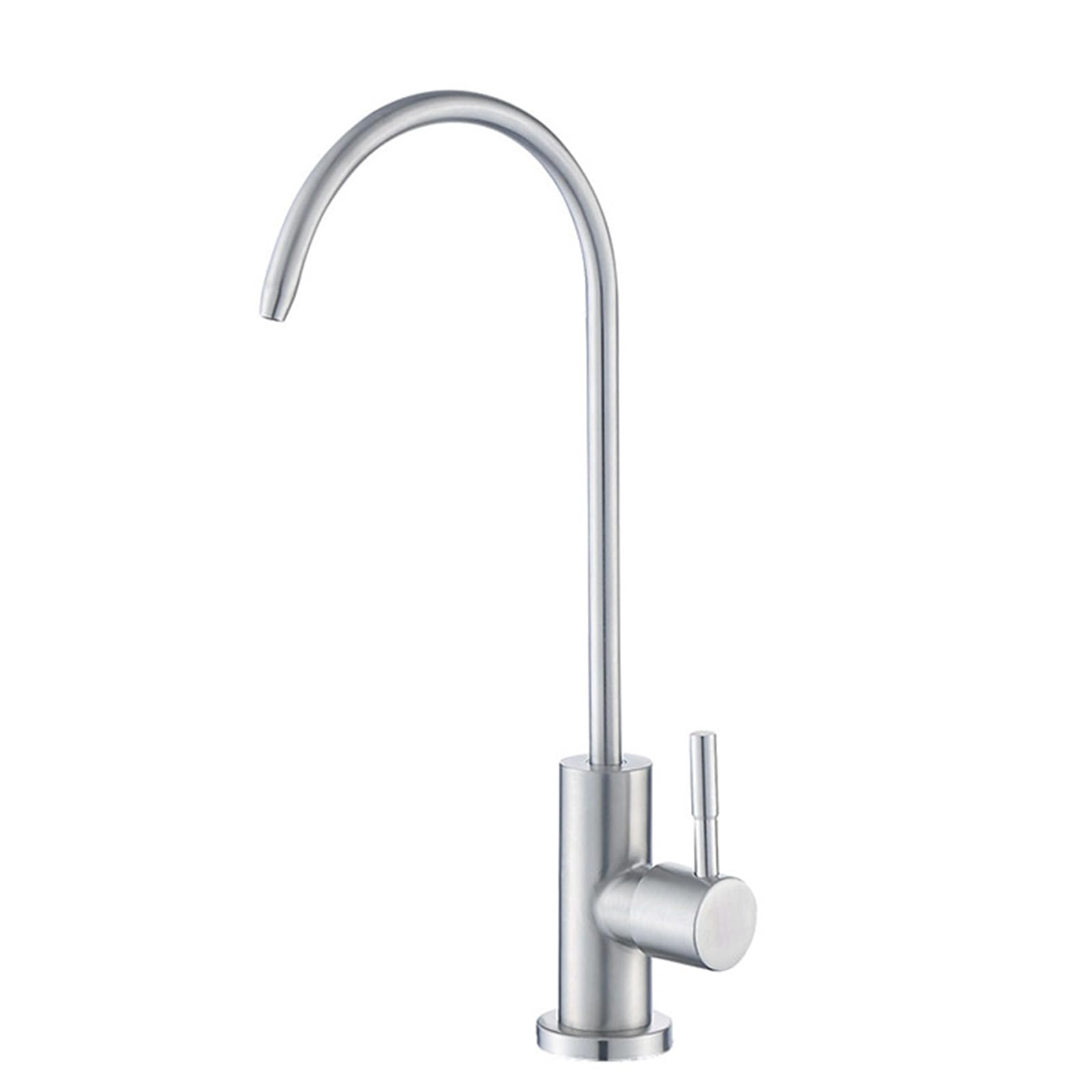 Robinet de cuisine unique en acier inoxydable résistant pour eau pure - 8