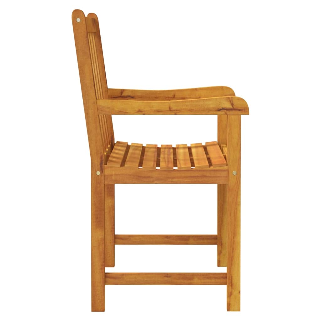 【送料無料】Acasia Wood / Garden Chair Patio Chair Outdoor Set: Acacia Wood Garden Chairs - Dining