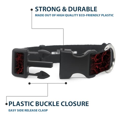 Collar anti tirones Buckle Down mármol de 18 a 32 pulgadas para perros 5
