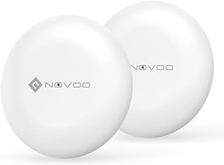 NOVOO Smart Tag, Etichetta Bluetooth per Apple & Google Find My, Allarme 80dB,...