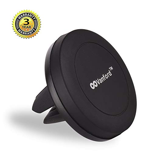 Vanford - Universal Air Vent Magnetic Phone Holder for Car, Magnet Car Mount for Smartphones Cell Phones and GPS Navigator