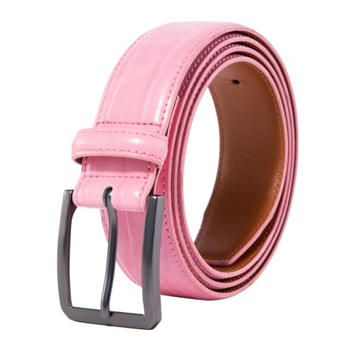 Men's Belt, Handmade Genuine Leather Mens Belt For Gift Mens Dress Casual 1 3/8