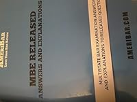 AmeriBar MBE Released Answers and Explanations 1503055019 Book Cover