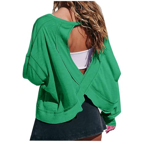 Womens Open Back Workout Top