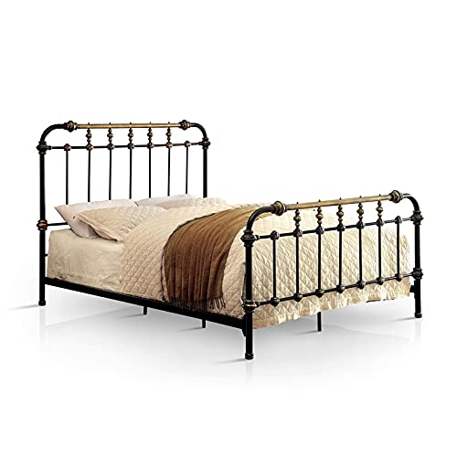 Furniture of America Platform, Queen, Black