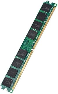 Kafuty DDR2 2G PC2-6400 PC Memory RAM 240Pin Module Board with Built-in Chip, 800MHz High Memory Speed, Avoids Corrosion and Abrasion, Durable und Portable for Intel/AMD