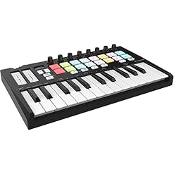 WKLIANGYUANPING Clavier de Piano 25-Key USB MIDI Contrôleur de Clavier avec 16 RVB Tampons de déclenchement rétro… - Les Beatles, Paul McCartney, John Lennon, RIngo Starr, George Harrison