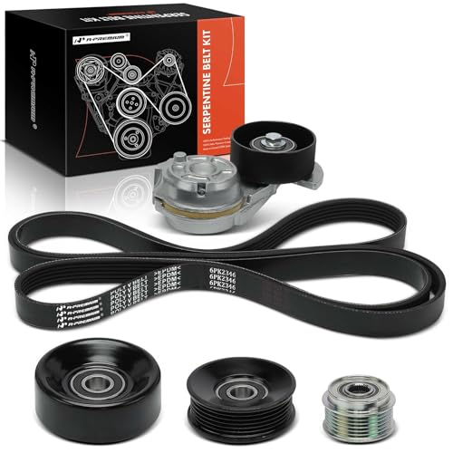 A-Premium Engine Serpentine Belt Drive Kit with Tensioner & Idler