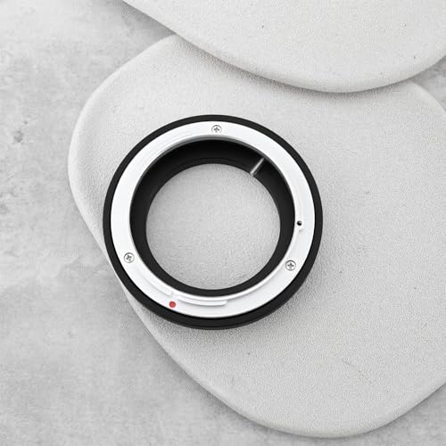 eMagTech Anillo Adaptador FD-AI para Cámara Compatible con Canon FD Lentes Y Adaptador de Montura Compatible con Nikon AI - imagen 7