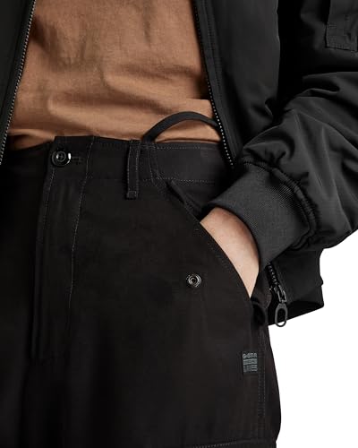 Miniatura 3 de G-Star Para Mujer Pantalones Cargo Cropped Drawcord, Negro Dk Black D24389-D522-6484 , 26
