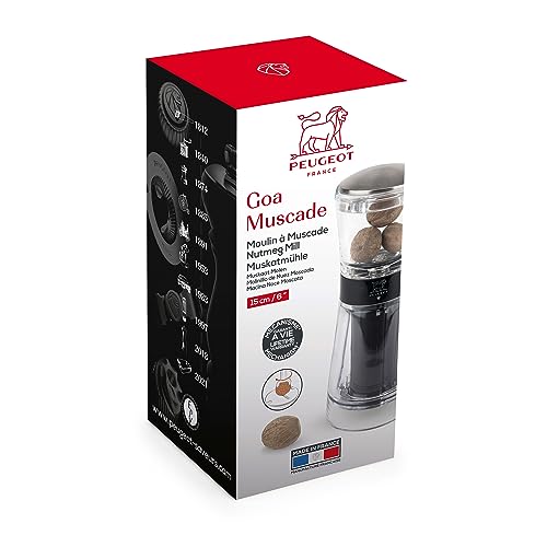 Muskatmühle Peugeot Goa 15 cm – Funktionale Muskatnussmühle