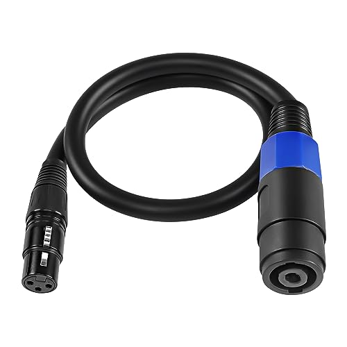 Câble Speakon vers XLR femelle XMSJSIY pour une scène DJ ou un concert