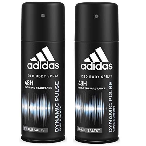 Adidas Dynamic Pulse - Deodoranti da uomo, 150 ml, confezione da 2