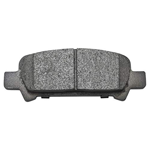 Image of TRQ Rear Brake Pad and Rotor Set Semi Metallic Rotors Calipers Compatible with 2000-2004 Subaru Legacy Outback 2003-2006 Baja
