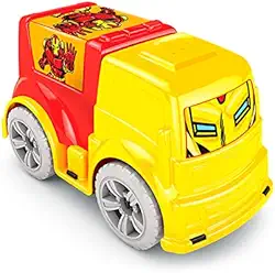 Carrinho Mini Defensor Amarelo, GGB Plast