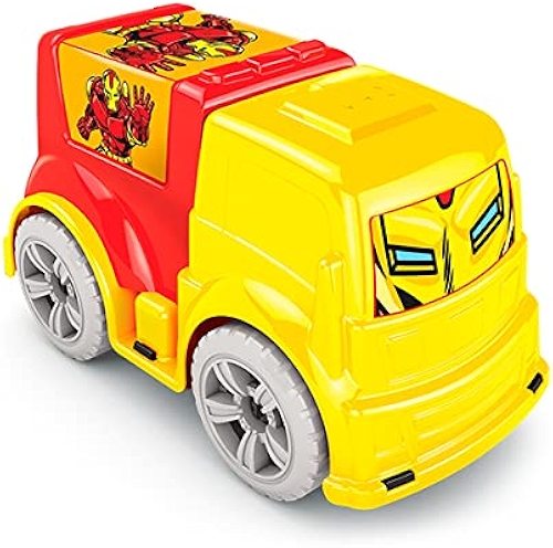 Carrinho Mini Defensor Amarelo, GGB Plast