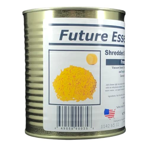 Future Essentials Freeze Dried Shredded Sharp Cheddar Cheese (10 Oz) #TOP5