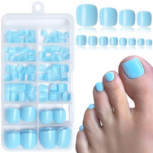 Lifextol Sky Blue Toe Nails
