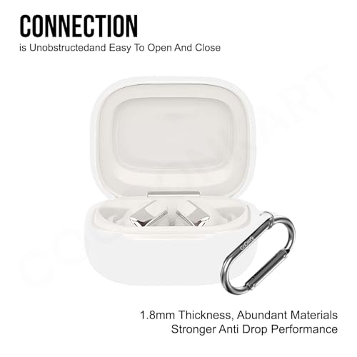 Image of Soft Silicone Case Cover for JBLL Live Beam 3 | Live Flex 3 | Live Buds 3 (White)