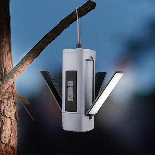 Lampe de camping télescopique LED travail rechargeable portable aimantée - 4