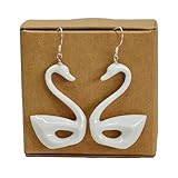 Material: animal de resina hecho a mano 15 mm * 26 mm, plata esterlina 925 gancho