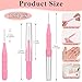 MAPVOLUT 120-Piece Micro EyeBrow Lash Brush Set - Professional Beauty Spoolies with Cap for Makeup, Brow Lamination and Travel - Perfect for Makeup Artists, Beauty Lovers, and Gifting
