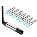 Donner 8pcs DMX512 DMX Dfi 2.4G Wireless 7 Receiver Built-in Battery & 1 Transmitter Stage Lighting Control