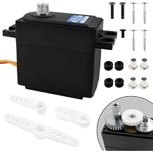 14701B Upgrade 4.6KG Metal Gear High Digital Steering Servo Spare Parts Accessories for 1/14 Scale H14BM 14210 14209 JC14EP HP141 HP141S RC Cars Trucks