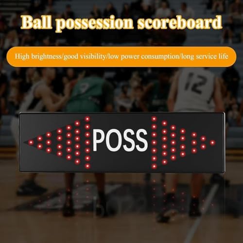 Indicateur de possession de basket-ball à LED grand écran pour table de marque