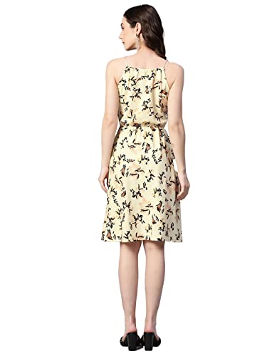 Image of arriva fab Women's Knitted Polyster Printed Dress