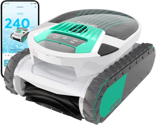 BRINBO Cordless Robotic Pool Cleaner with Smart APP Control
