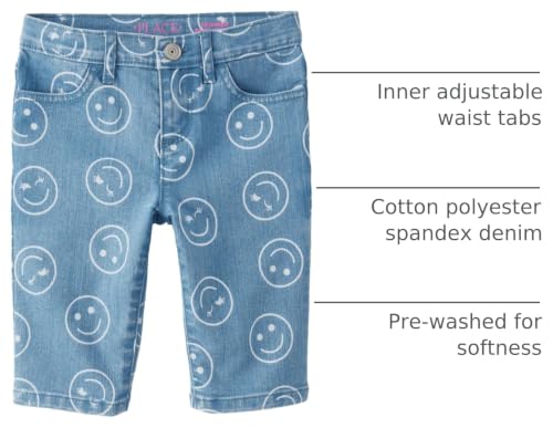 Image of The Children's Place Girls Twill Skimmer Shorts