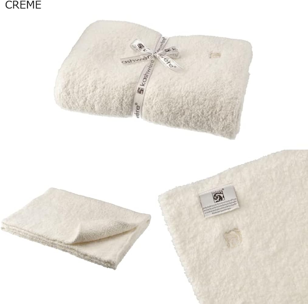 KASHWERE カシウェアハーフブランケットCLOUD クラウドストロー