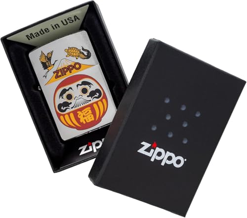 Encendedor Zippo brass plateado tamaño regular miniatura 6