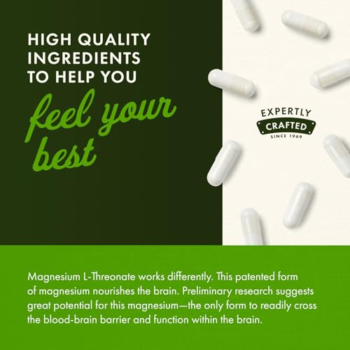 image for Swanson Magnesium L-Threonate - Mineral Supplement Promoting Nervous S