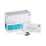 McKesson Povidone Iodine 10% Swabs Stick [75 Sticks], Sterile Swabsticks, Topical Pre-Surgical and First Aid, 3 Per Pack, 25 Packs