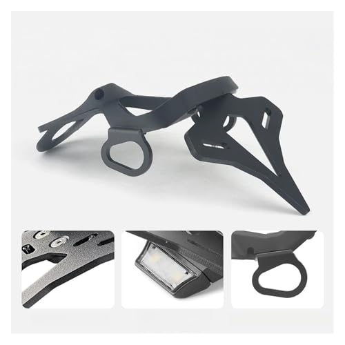 Support de plaque MT10 pour sorties dynamiques - Cadre arrière moto épuré - 3