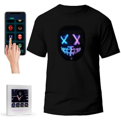 Bluetooth Programmable LED T-Shirt by SOOOEC Cover