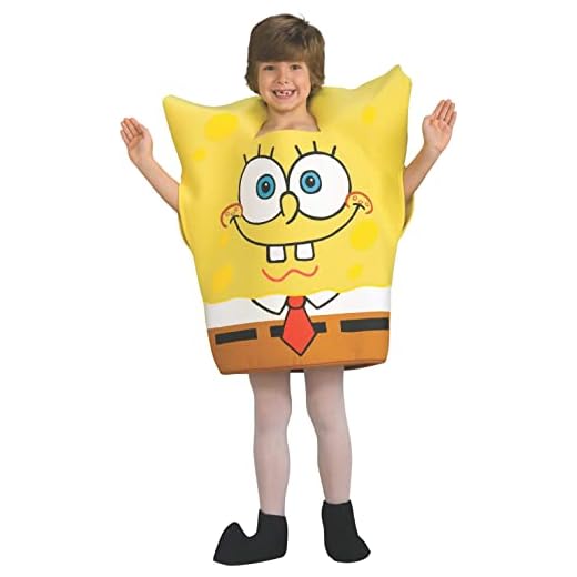 Rubies`s - Disfraz infantil de Bob Esponja (883176-M)
