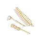 Produktbild AJCAW Haarspange Set Erwachsene Top Clip EIN Wort Clip Liuhai Clip Kopfschmuck Mädchen Seite Clip Clip Über 70 Mm
