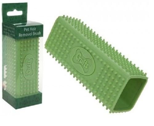 PMS CRUFTS - Spazzola per la rimozione dei peli degli animali domestici, in scatola di PVC