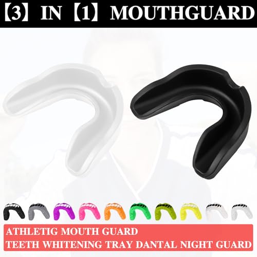 image for Yungyan 10 Pcs Mouth Guard for Sports Demon Football Mouth Guards Bulk