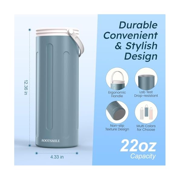 Portable-Breast-Milk-Cooler-for-Travel-22oz-Large-Capacity-Breastmilk-Chiller-for-Working-Moms-360-Cooling-Keeps-Milk-Chilled-24-Hours-Includes-2-Baby-Bottles-Breastfeeding-Essentials