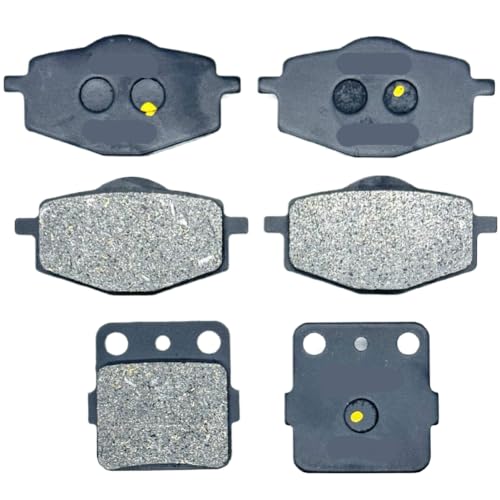 �J���T�L KEF300 Lakota 300 1995-2000�AKEF300 Lakota Sport 2001-2003�AKEF 300 �݊��̃t�����g����у��A�u���[�L�p�b�h(Front Rear Pads)