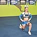 Cheer Kinetic Bands for Cheerleader Flexibility and Strength Training | Improve Jumps, Stunts, Landings | 2 Resistance Level & 12 Stunt Strap Color Options, Digital Training Downloads (Blue Level 1)
