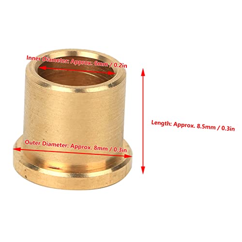 NOSE Flanschbuchsenlager, praktisches Flanschlager mit 12 Bronzebuchsen für die meisten Menschen für Industrieroboter