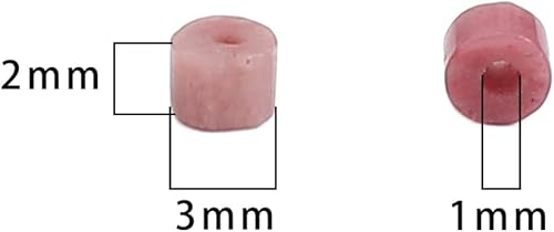 Miniatura 169 de Cuentas espaciadoras de jaspe marrón natural, cuentas sueltas de disco Rondelle, cuentas sueltas para hacer joyas, 0.157 in x 0.079 in, 15.0 in