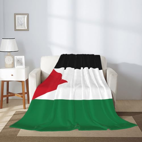 Couverture drapeau de la Palestine en textile premium super doux et durable