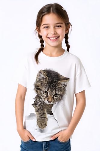 SELINK Short Sleeve T Shirts for Girls Casual Kids Tshirts Casual Tees Tunic Tops2